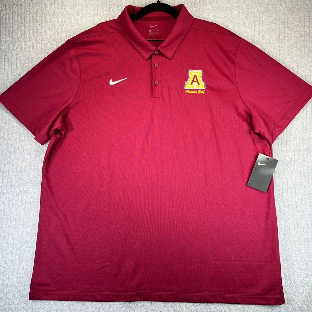 Nike Apache Golf Polo Shirt Athletic Fit Performance Men XXL new with tags sport